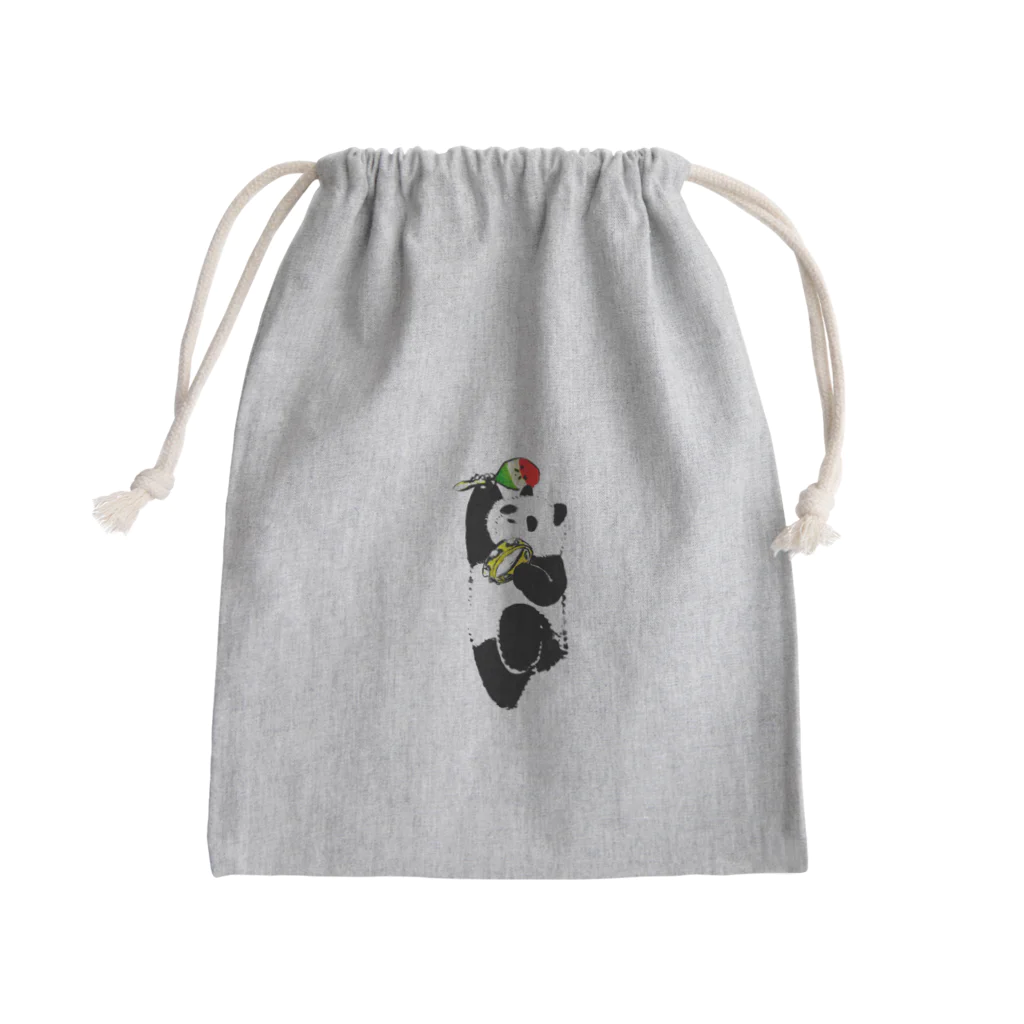 パンダさんの日常のPARTY TIME パンダ Mini Drawstring Bag