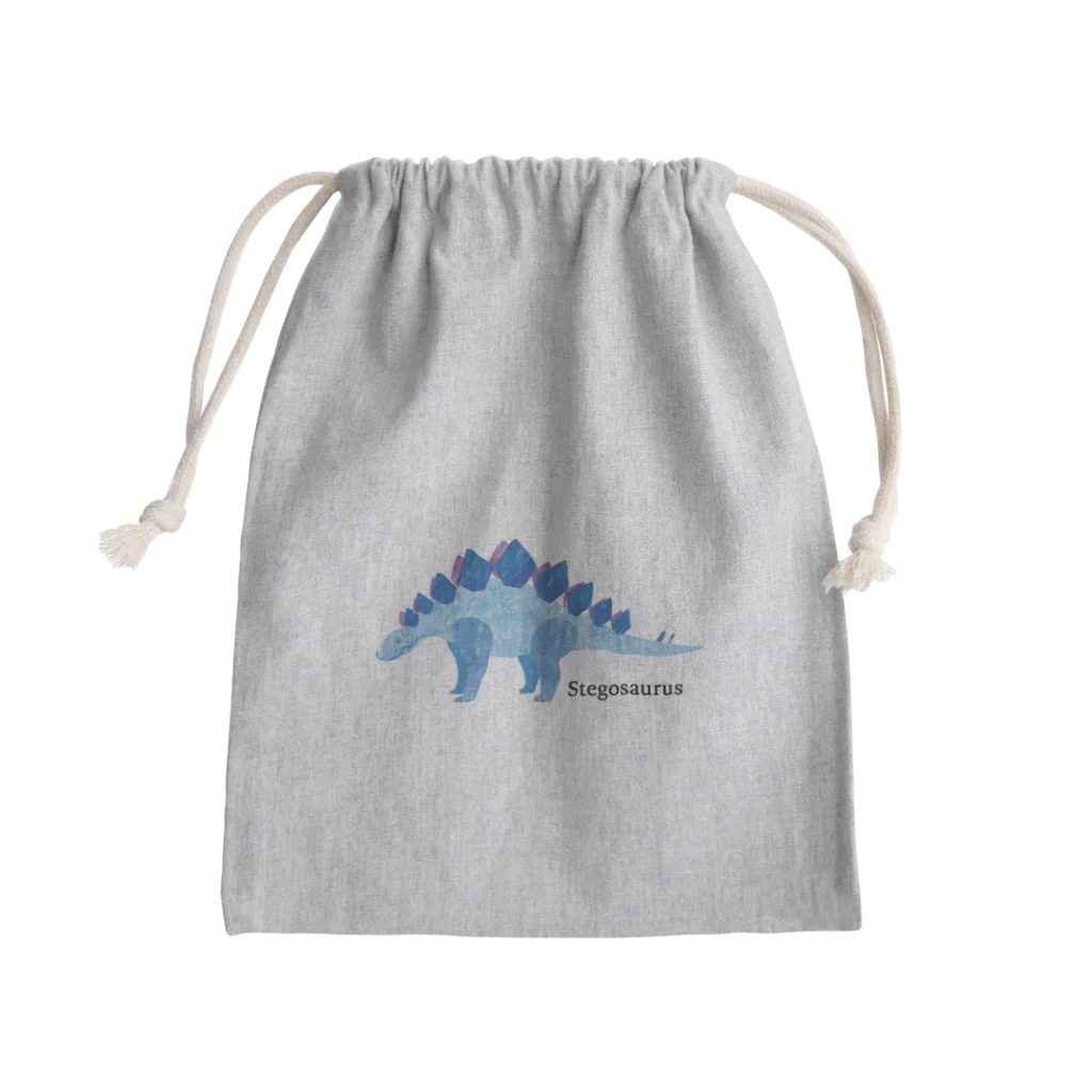 おおしだいちこのステゴサウルス Mini Drawstring Bag