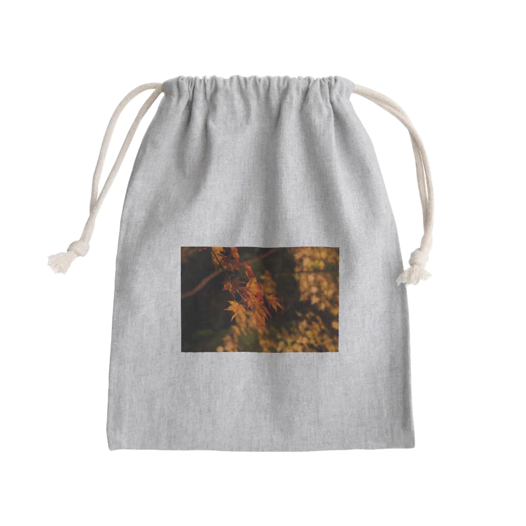 nokkccaのライトアップ紅葉 - Japanese maple(night shot) - Mini Drawstring Bag