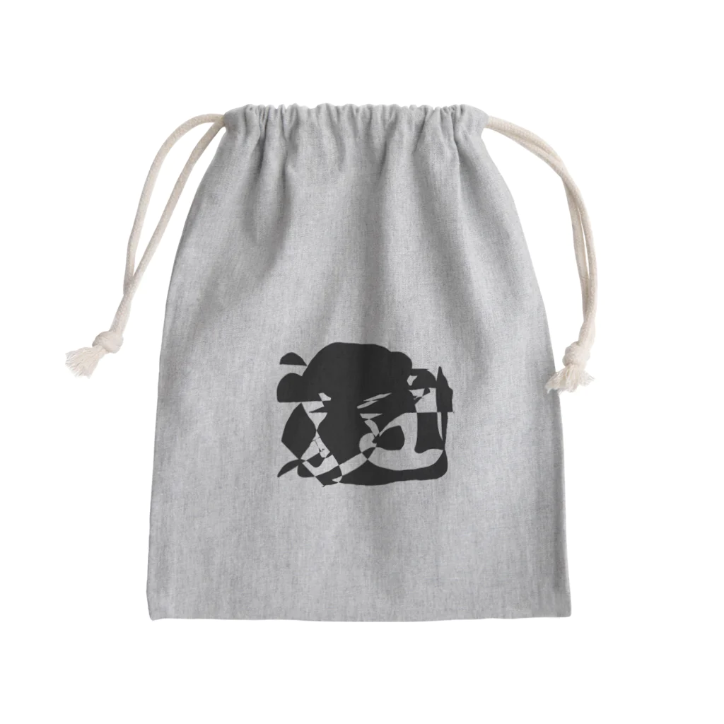 FRUITS CHOPPERのシルエット・ノワール Mini Drawstring Bag