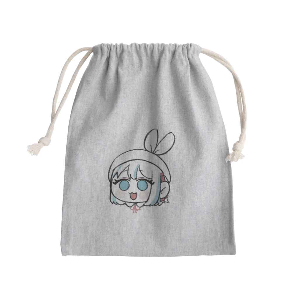 いぬい商店のおまんじゅうにあ Mini Drawstring Bag