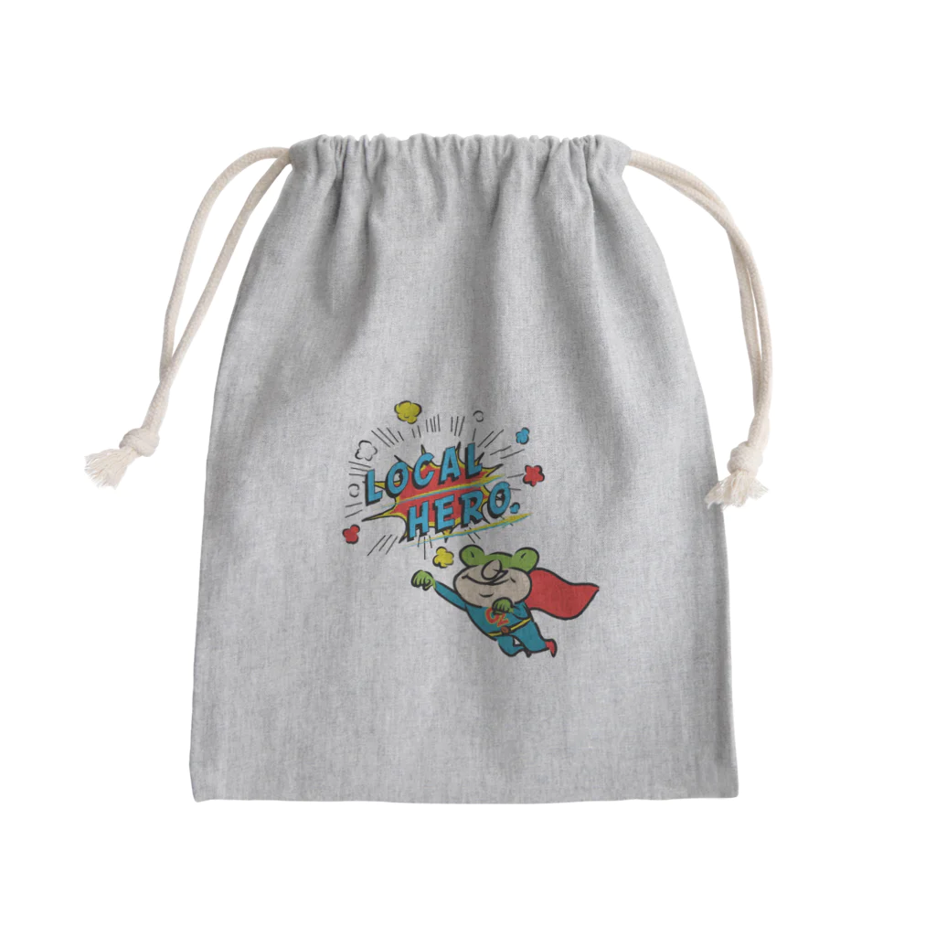 オッジコーヒーのローカルヒーロー Mini Drawstring Bag