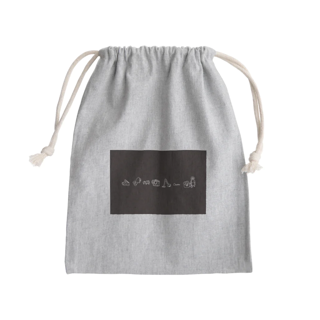 leftyのエジソンの左腕 Mini Drawstring Bag