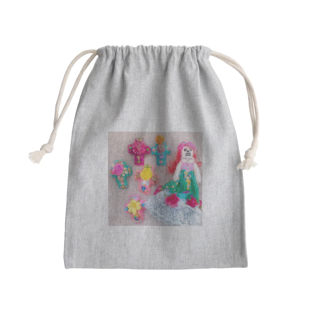 サヤパトリのカラベラちゃん Mini Drawstring Bag