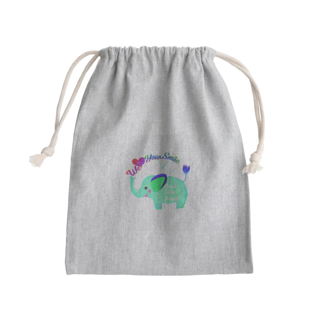 な美らのGoodByeMaskぞう Mini Drawstring Bag