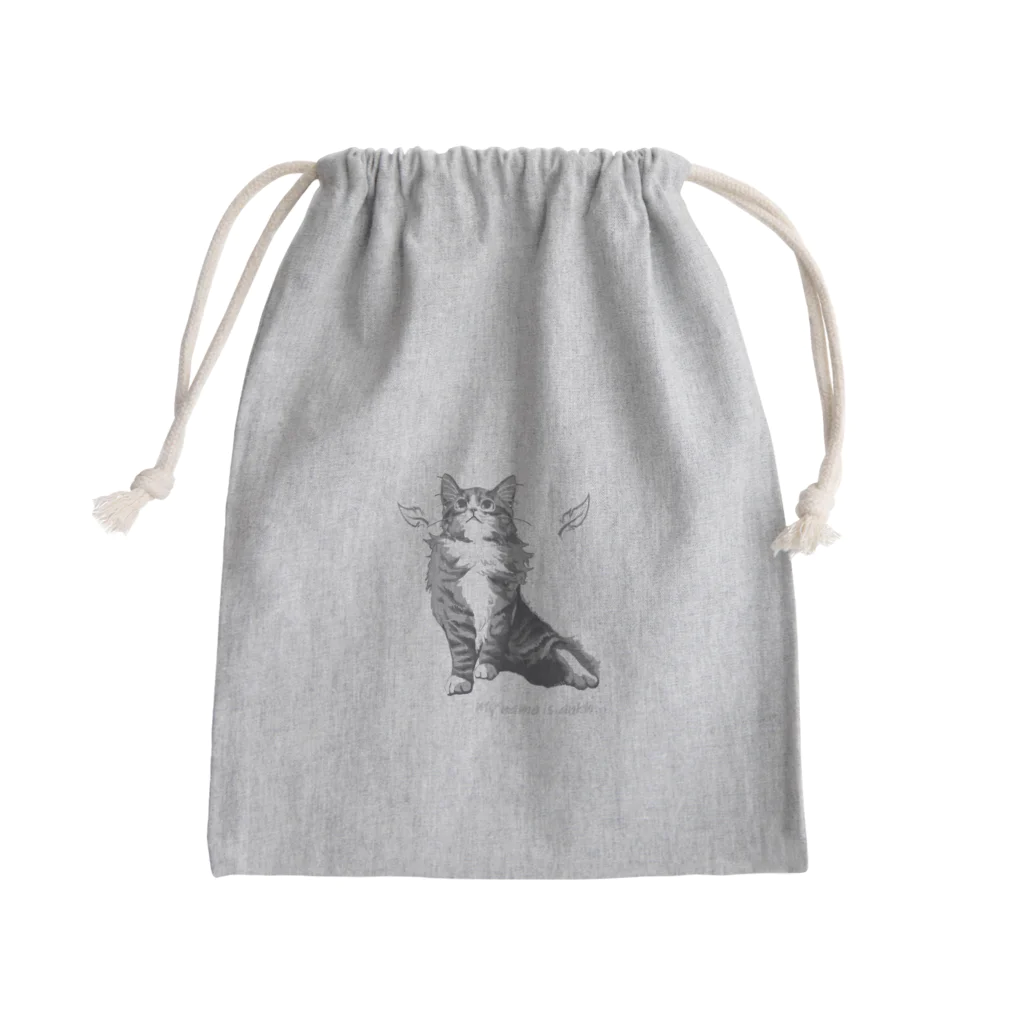 ノルエージャンフォレストキャット　Angel-ankhのノルエージャンフォレストキャット　angel　Angel Mini Drawstring Bag