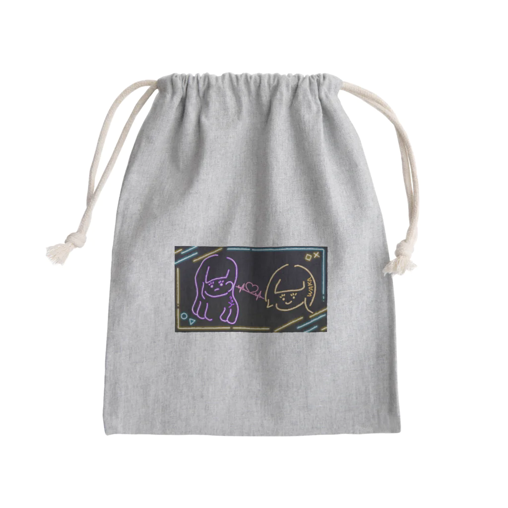 わーゆうマート👛のネオわーゆう Mini Drawstring Bag