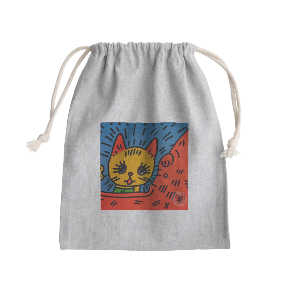 Magic Worldのカラフルな生き物シリーズ Mini Drawstring Bag