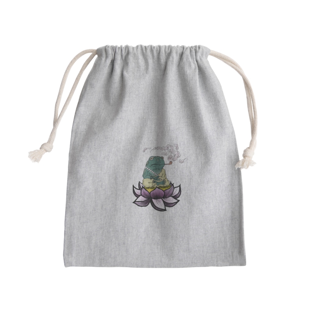 Gonta1059の蛙さん Mini Drawstring Bag