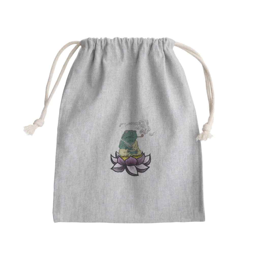 Gonta1059の蛙さん Mini Drawstring Bag