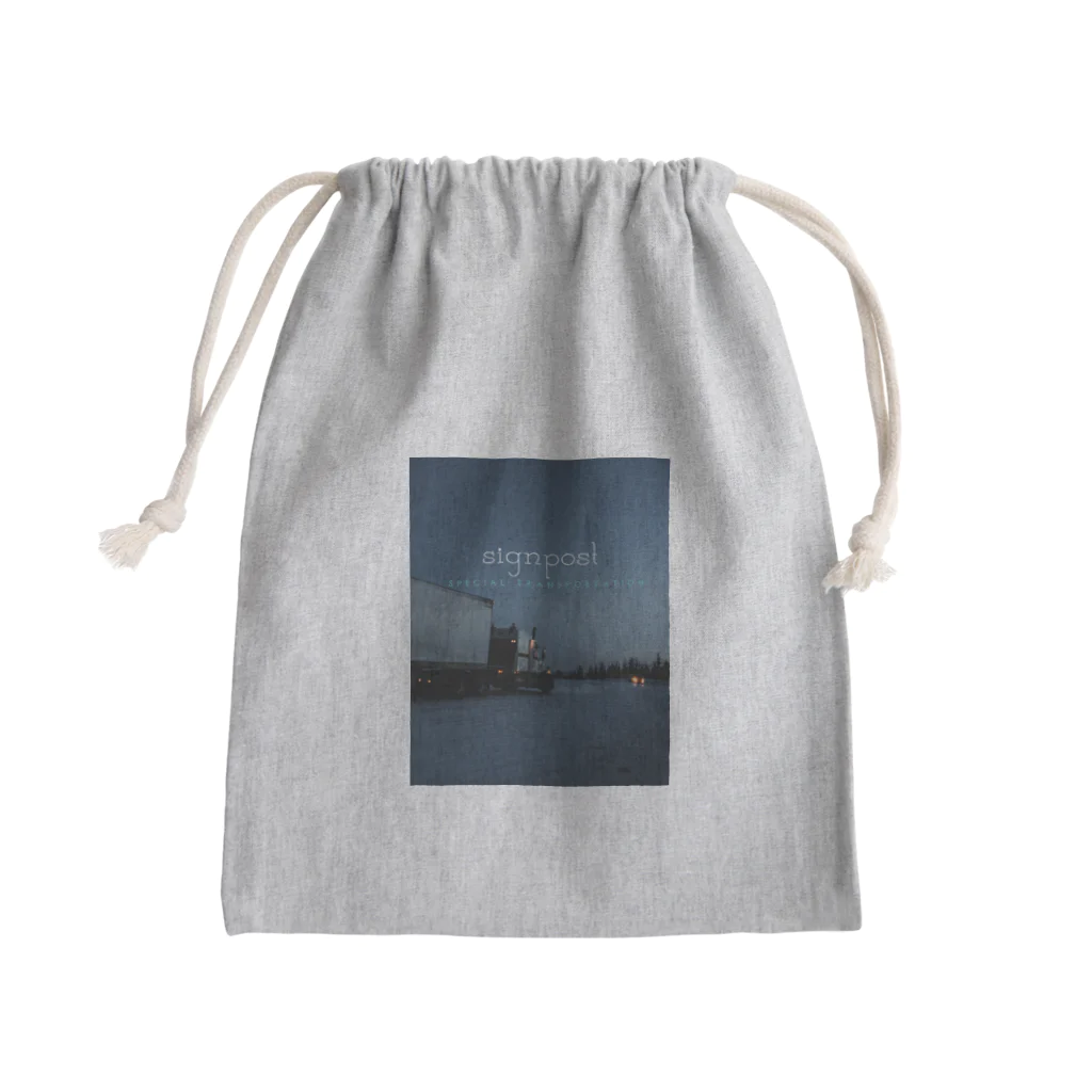 IGC groupのサインポスト Mini Drawstring Bag