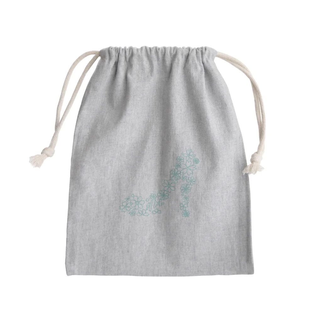 松本寛子のお花ハイヒール Mini Drawstring Bag