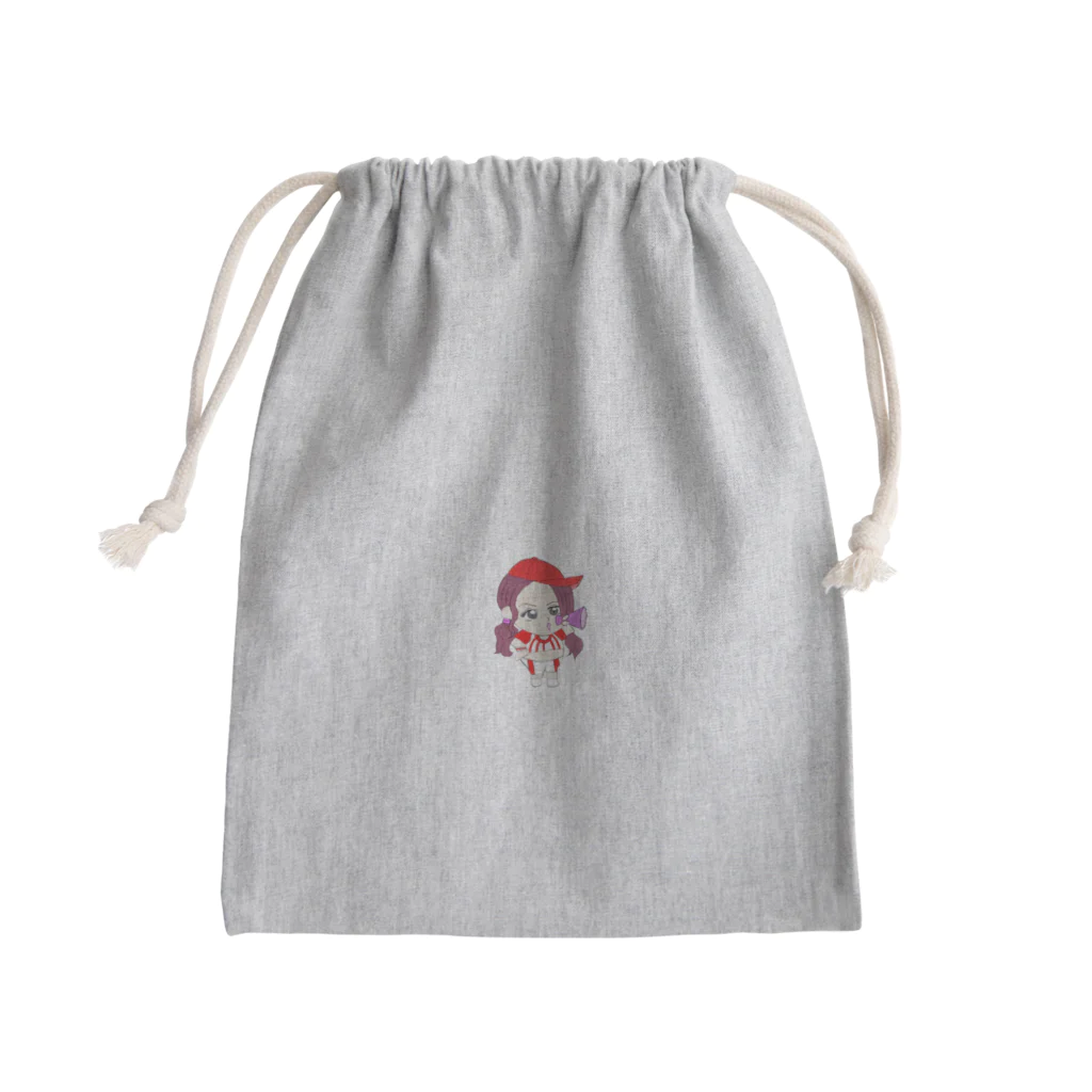 うらら🌹ClubMoet(五奉行でコラボ企画開催中🙂💓)の野球女子うららん Mini Drawstring Bag