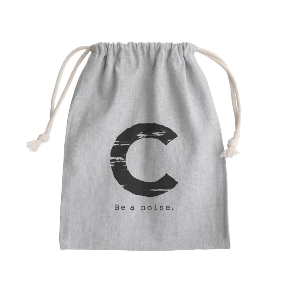 noisie_jpの【C】イニシャル × Be a noise. Mini Drawstring Bag