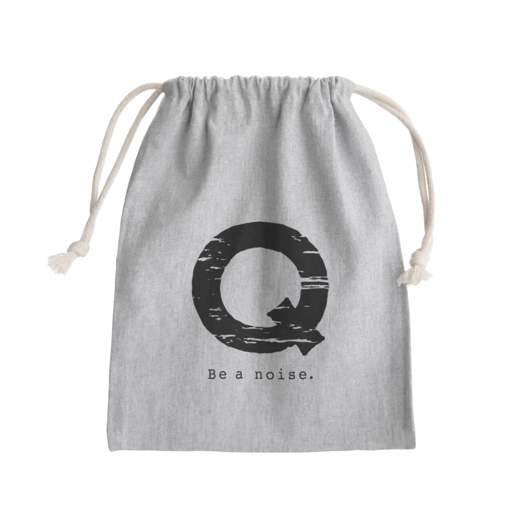 noisie_jpの【Q】イニシャル × Be a noise. Mini Drawstring Bag