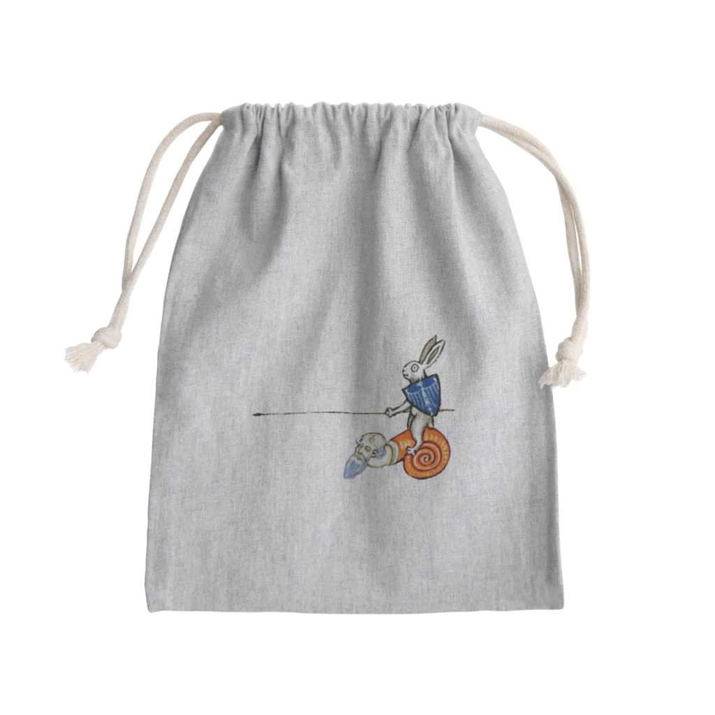 USGのキモい何かに乗るウサギ Mini Drawstring Bag