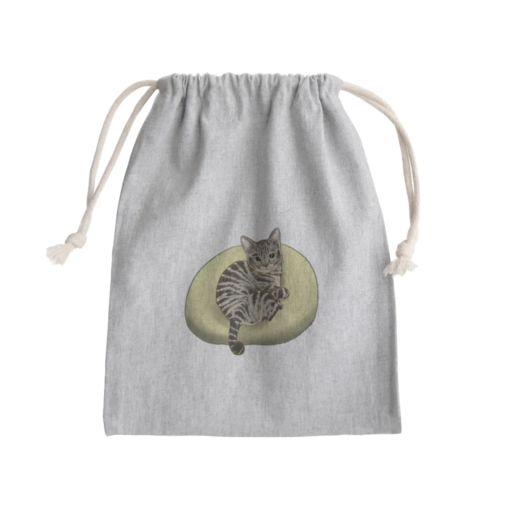 縁-yukari-のゆず Mini Drawstring Bag