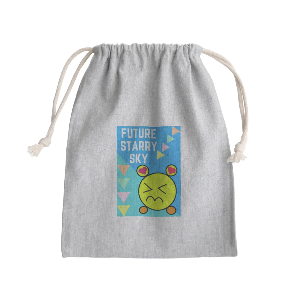 Future Starry Skyの泣かないで！！ Mini Drawstring Bag