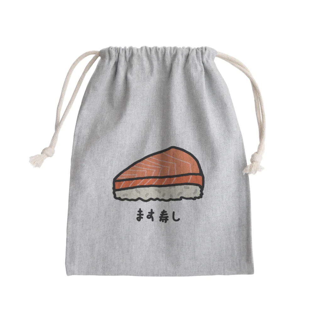 脂身通信Ｚのます寿し♪230113 Mini Drawstring Bag