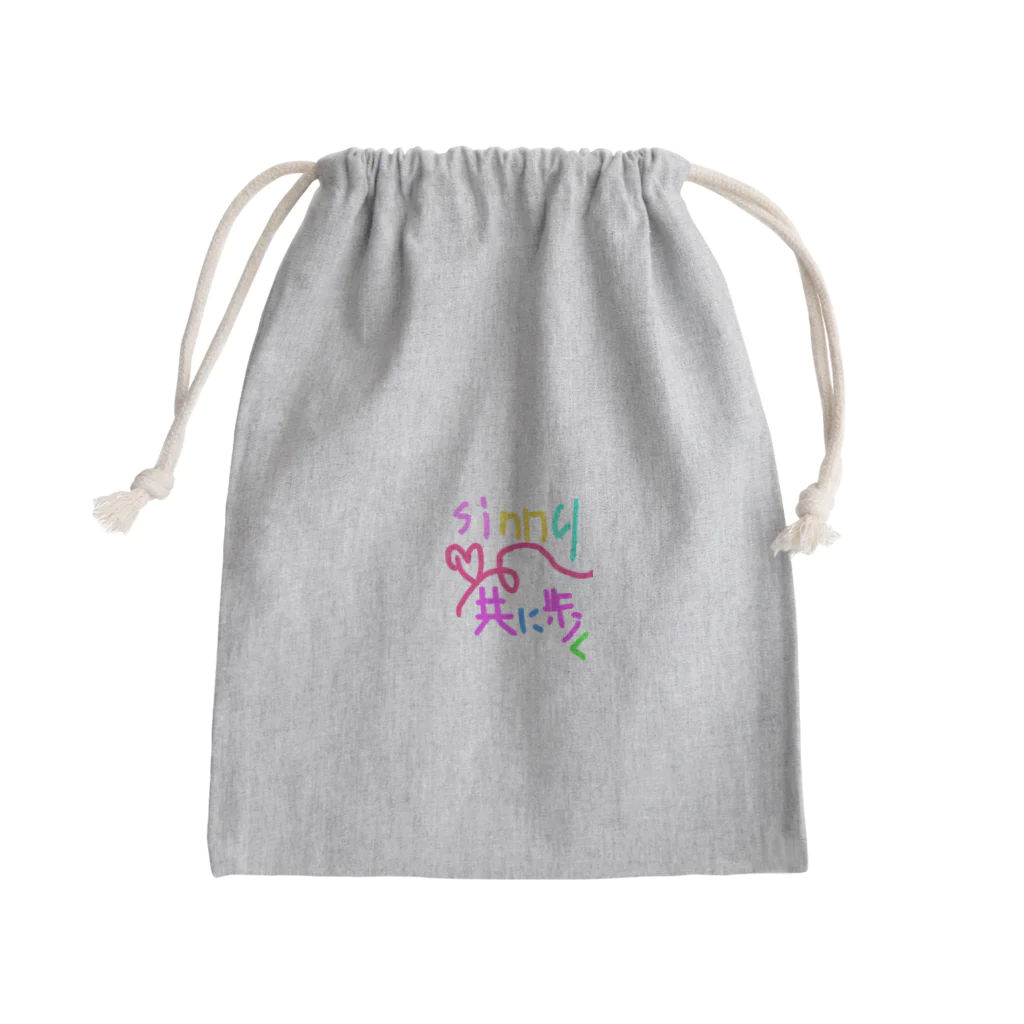 dreamラビットのSinnu共に歩く Mini Drawstring Bag