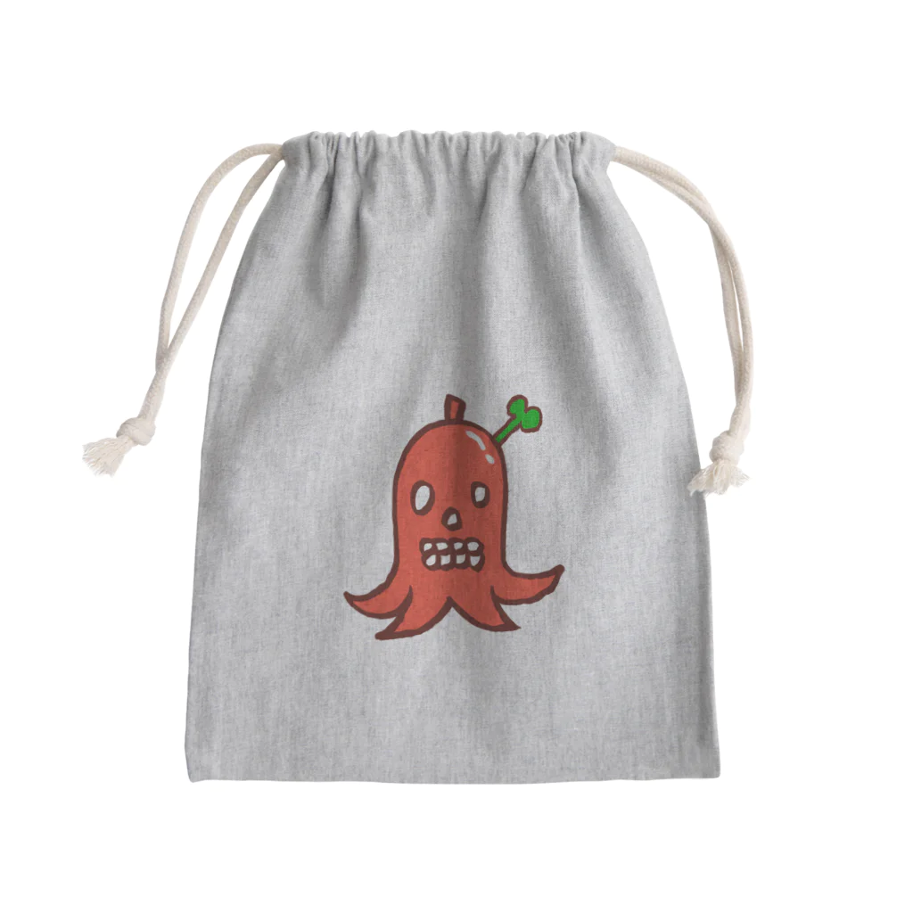 Siderunの館 B2のドクロ風味なタコさんウインナー Mini Drawstring Bag