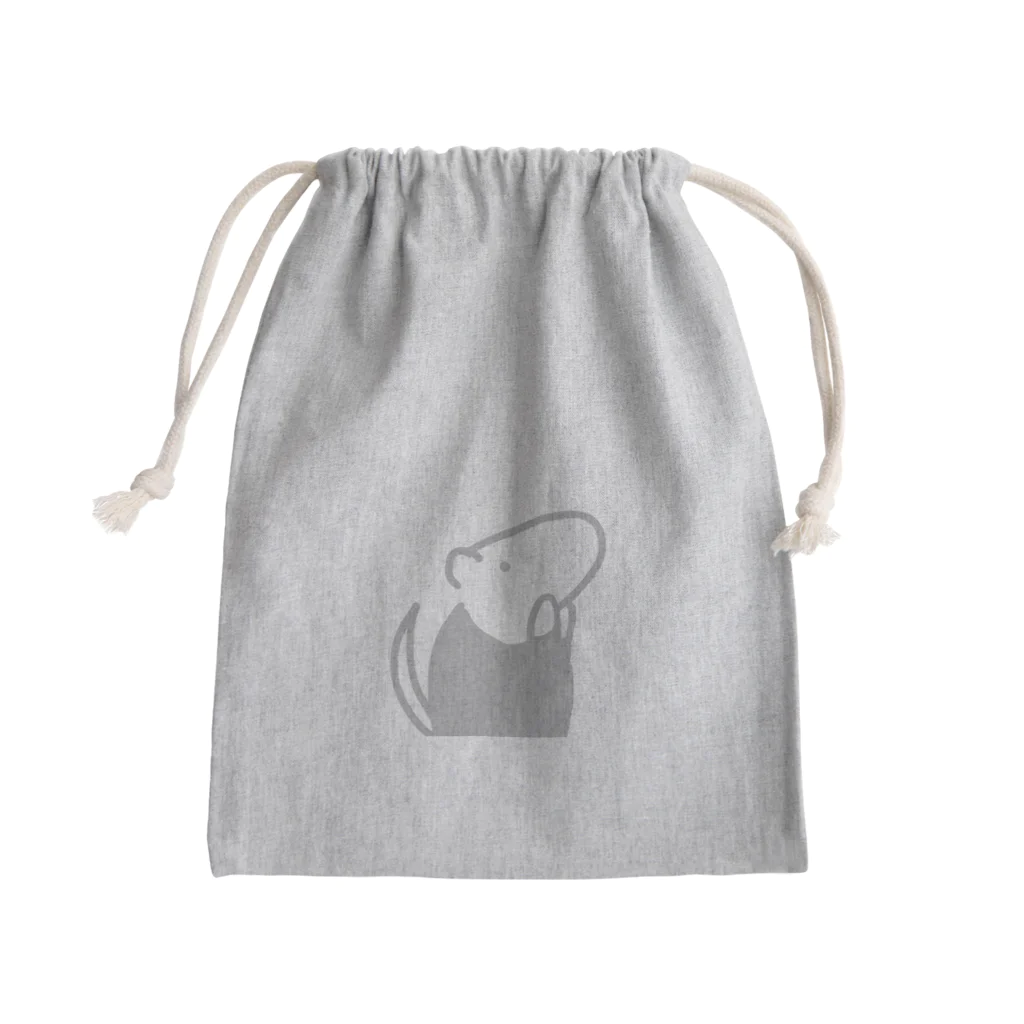 nonoarikuiのゆるいミナミコアリクイ　4 Mini Drawstring Bag