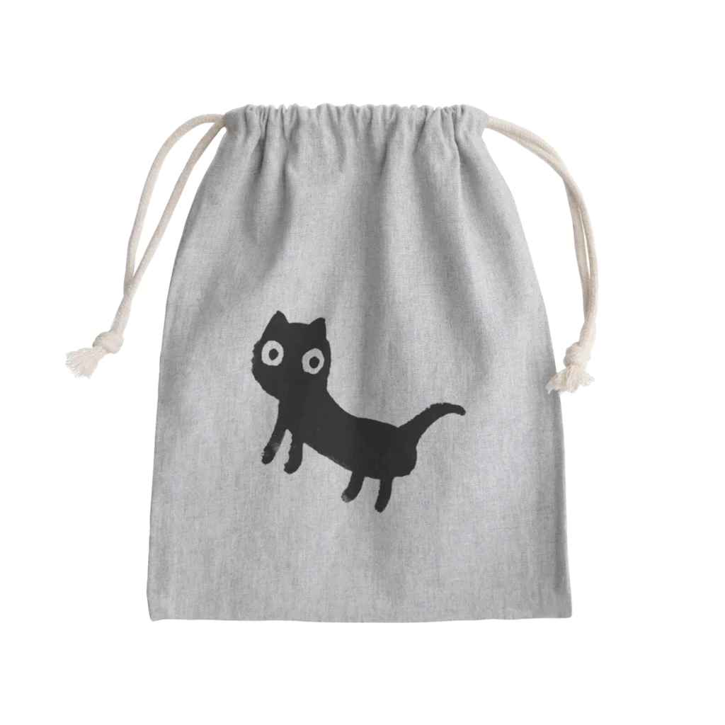 masao_art_lifeのふりむき猫ちゃん Mini Drawstring Bag