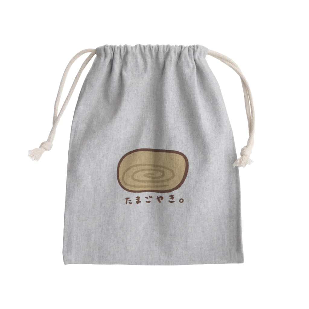 tanun./たぬんのたまごやき Mini Drawstring Bag