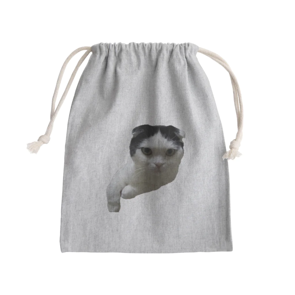 しゅり坊の真ん中分け　ちょび Mini Drawstring Bag