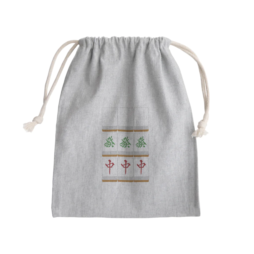 キッズモード某の大三元 ( 麻雀グッズ ) Mini Drawstring Bag