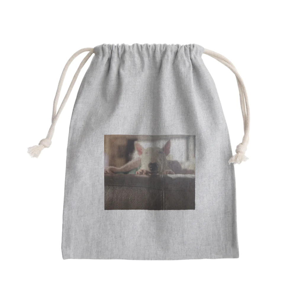 ブルテリアのにきぶうのブルテリアのにきぶう Mini Drawstring Bag