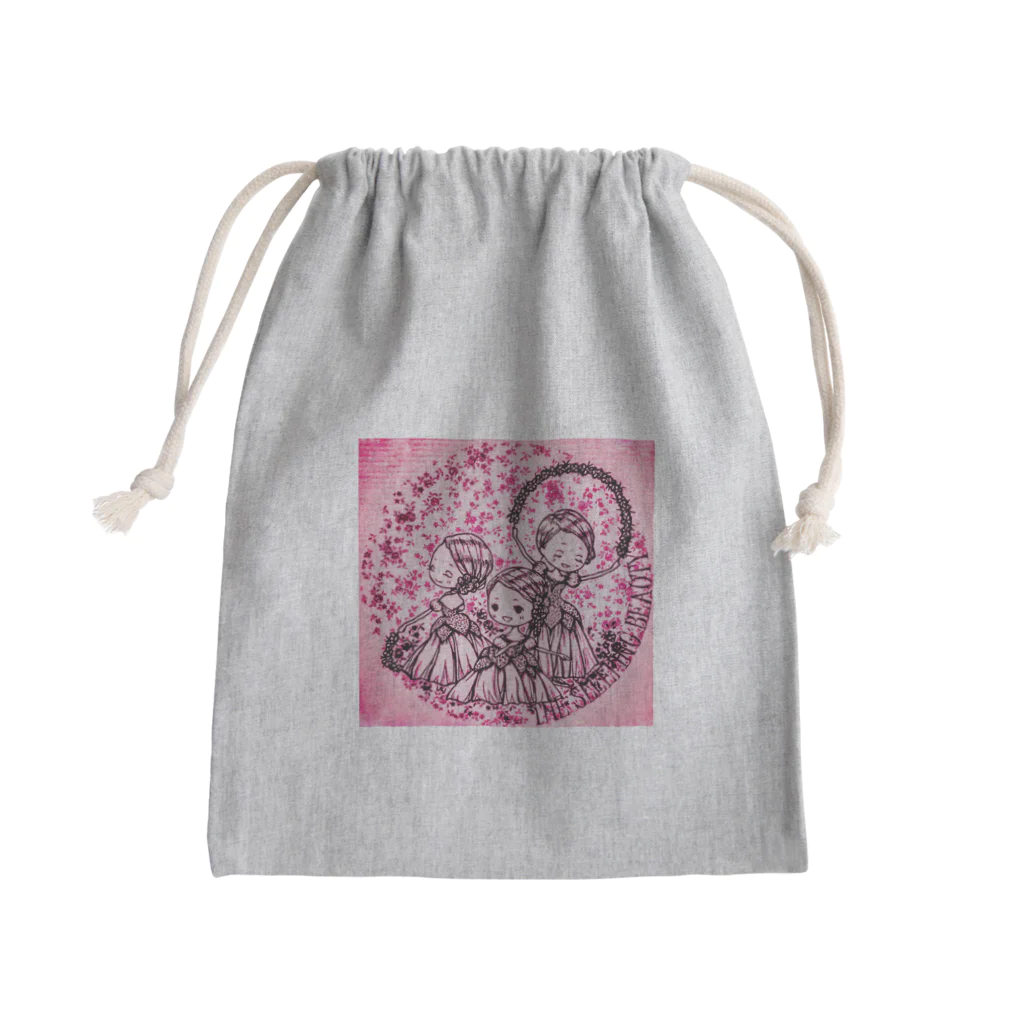 takaraのイラストグッズ店の花のワルツ「眠れる森の美女」より Mini Drawstring Bag