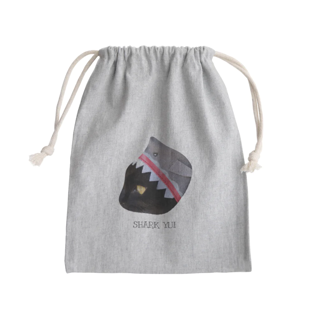 HakubeiのシッポのSHARK🐱 Mini Drawstring Bag