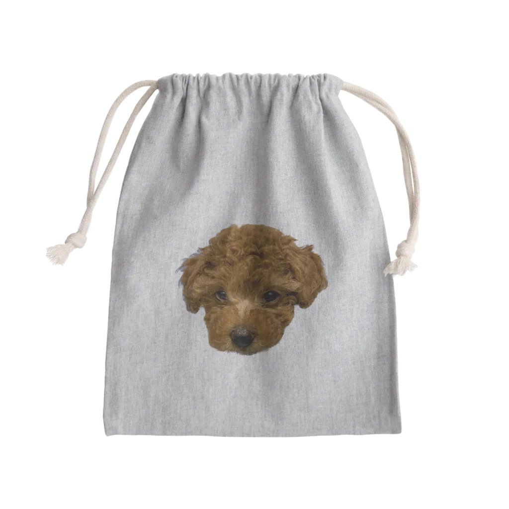 癒しわんこ🐶の幼犬トイプードル Mini Drawstring Bag