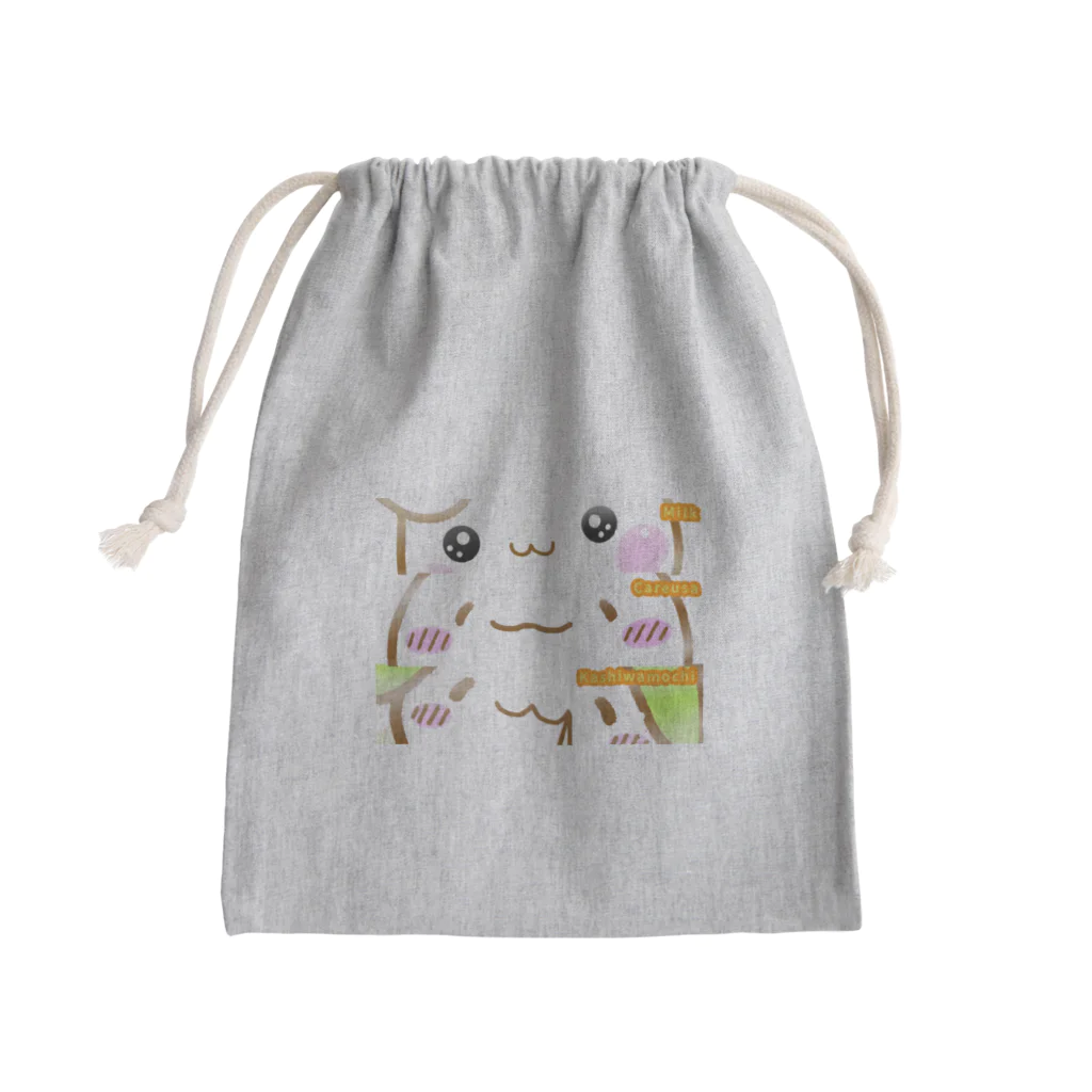 けあうさSHOPのトリプルフラッシュアイけあうさ Mini Drawstring Bag