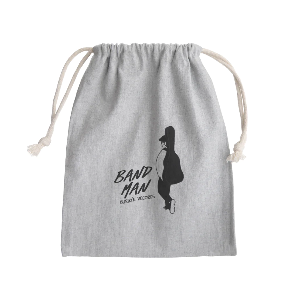 BURIKI'N RECORDSのBANDMAN Mini Drawstring Bag