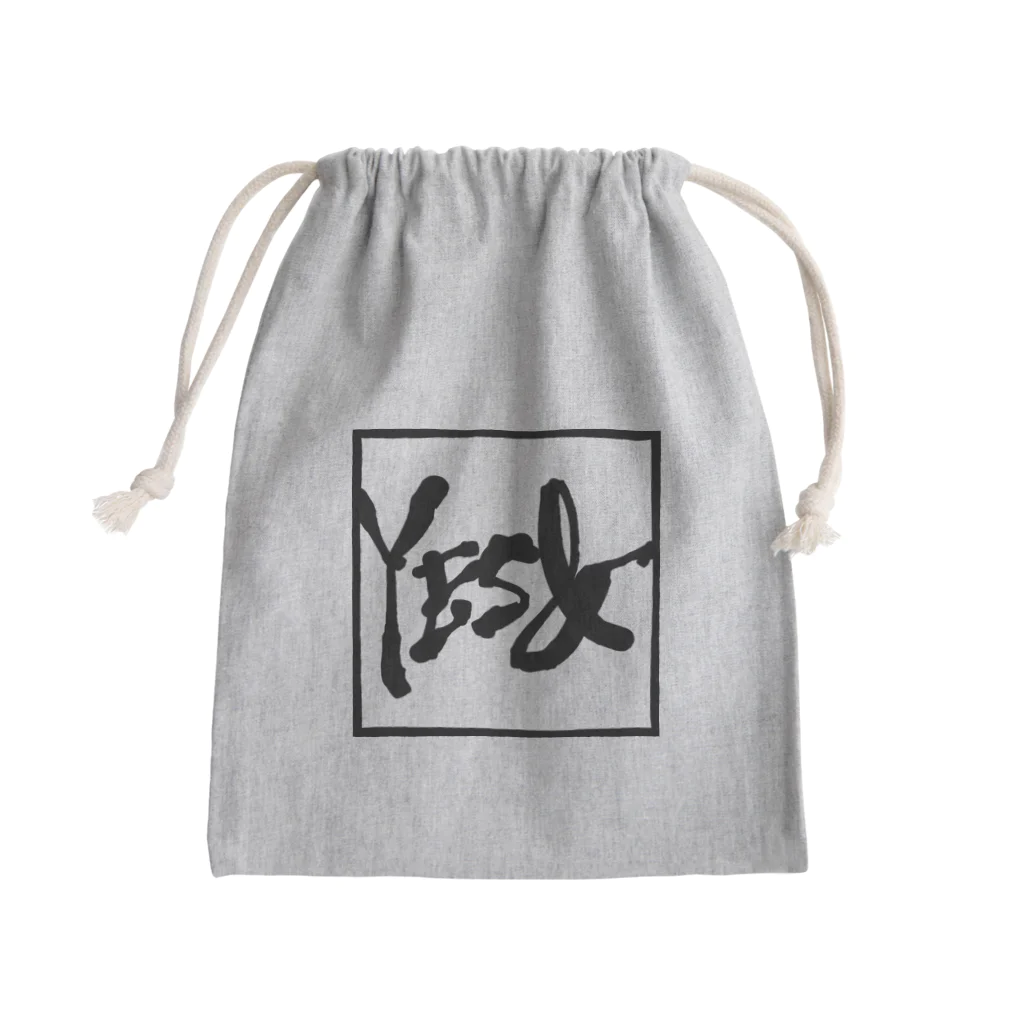 Splendeur_brandのYes& Mini Drawstring Bag