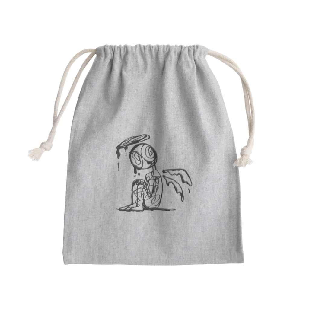 Renkaのもう飛べない Mini Drawstring Bag