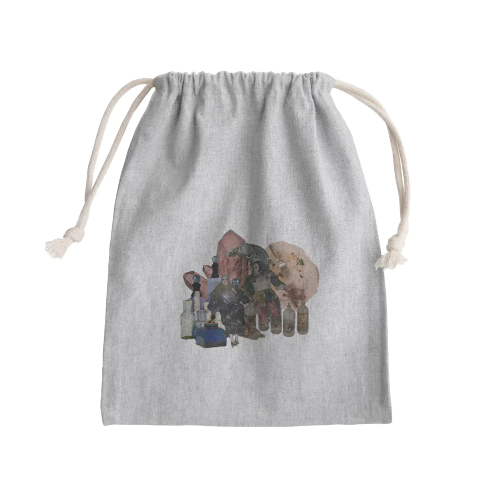  ·̩͙ ₊ ᨦ うるせえだまれ ᨩ ໋₊ ·̩͙の御粧しに溺れて Mini Drawstring Bag