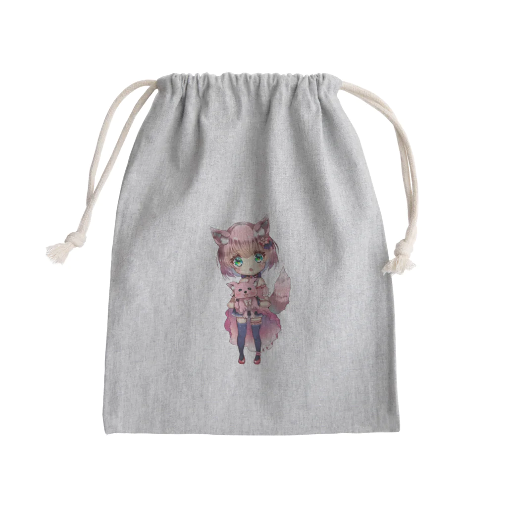 恋月ロウの恋月ロウ Mini Drawstring Bag