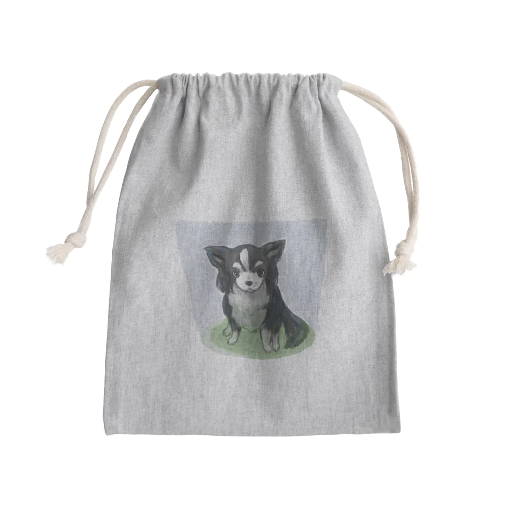 とりちゃんのチワワ Mini Drawstring Bag