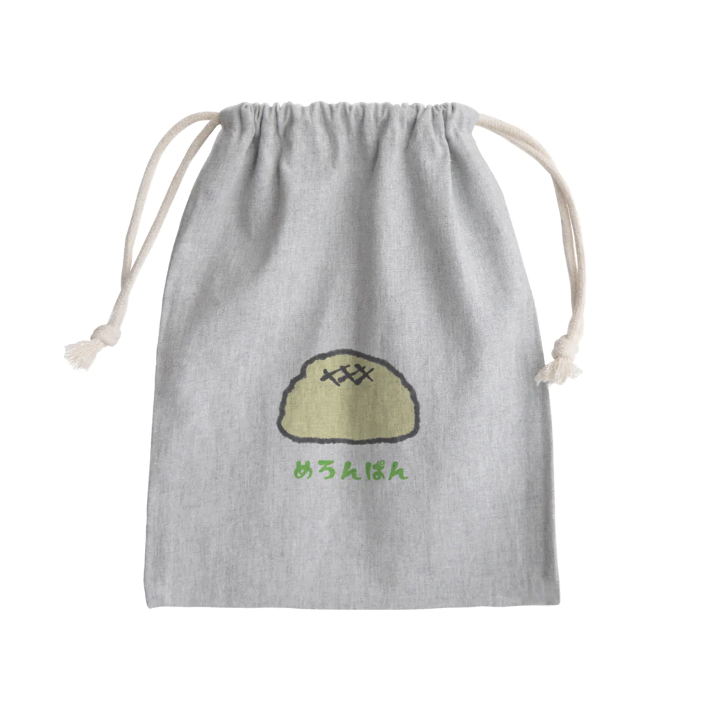 チョコミントのめろんぱん Mini Drawstring Bag