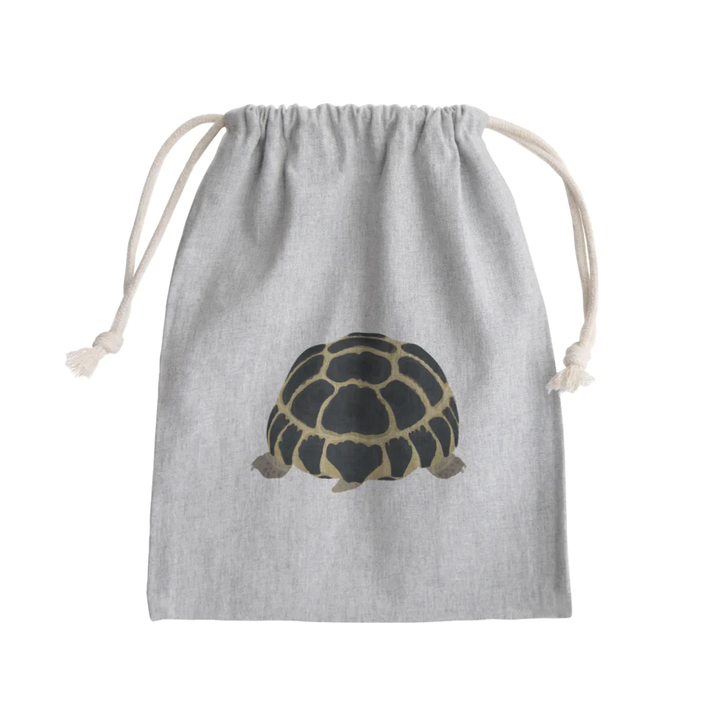 カメの歩みのロシアリクガメ Mini Drawstring Bag