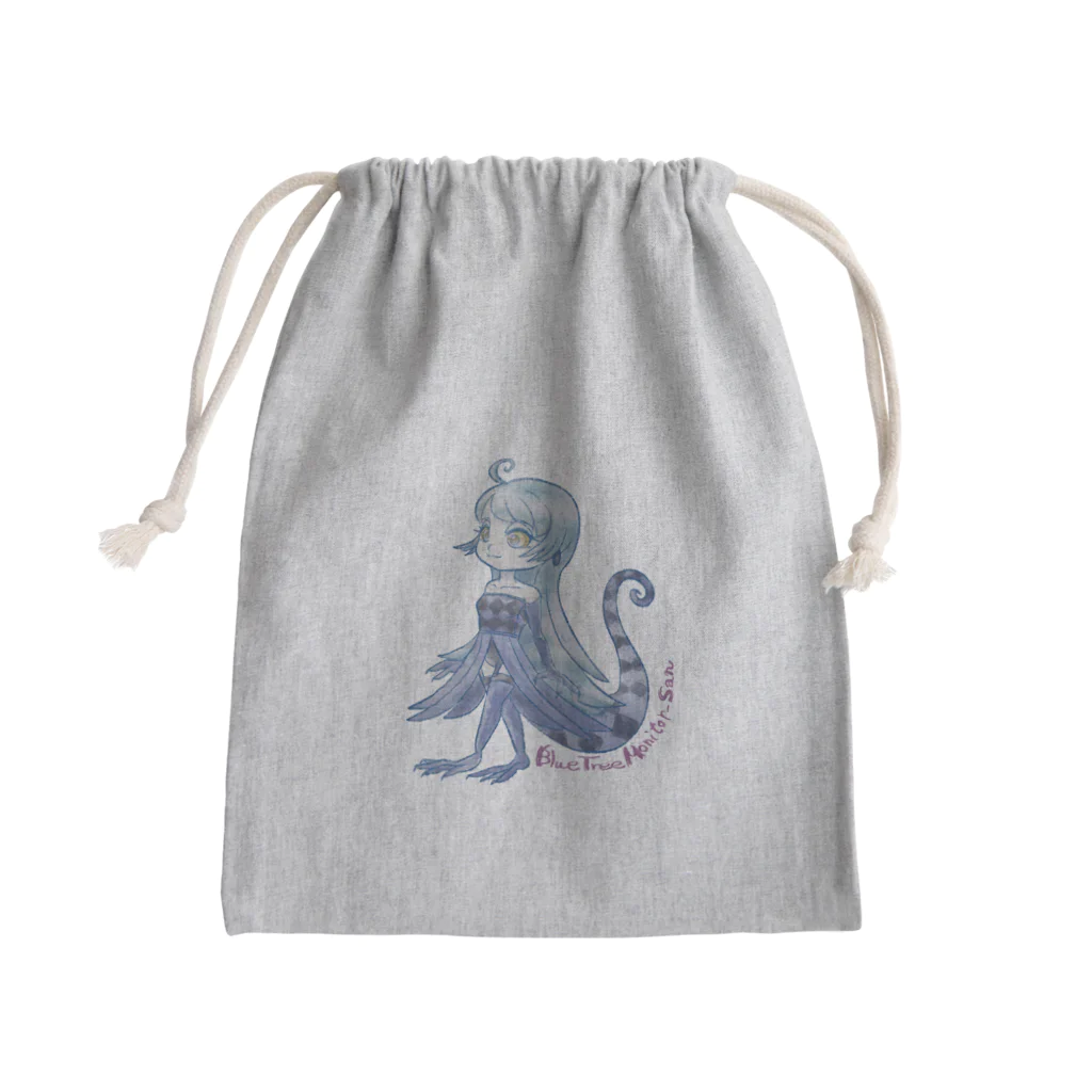 LusterAのアオホソオオトカゲさん Mini Drawstring Bag