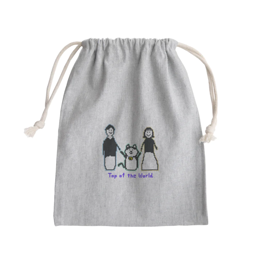 on_stagramのTOP OF THE WORLD Mini Drawstring Bag