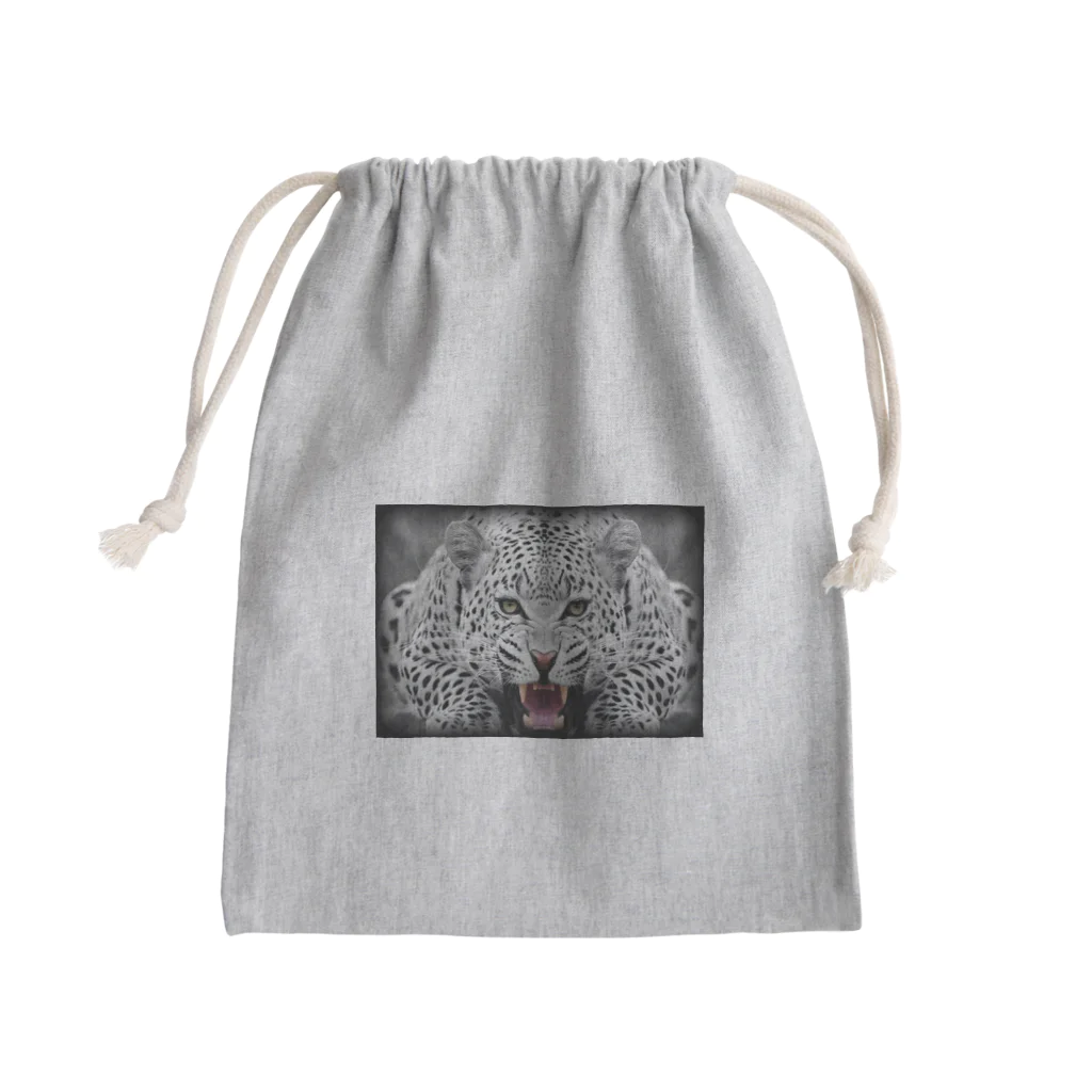 キッチンファラオのジャガーデザイン Mini Drawstring Bag