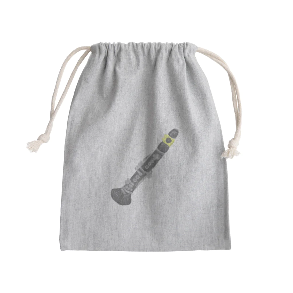 まなclarinetのふんわりクラリネット Mini Drawstring Bag