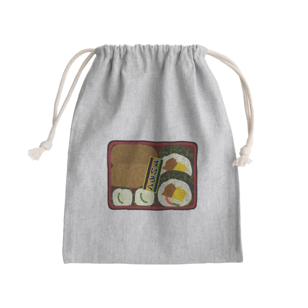 脂身通信Ｚの助六(すけろく)♪230417 Mini Drawstring Bag