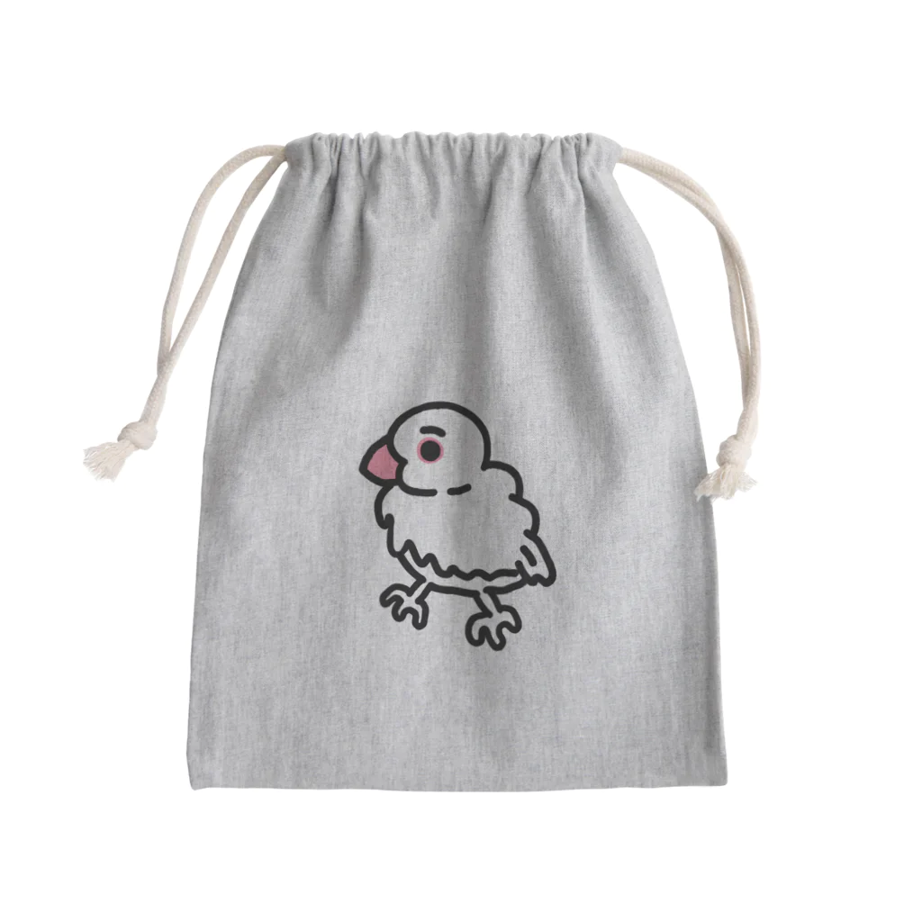 suzuaoの白文鳥のはくぶんぶん Mini Drawstring Bag