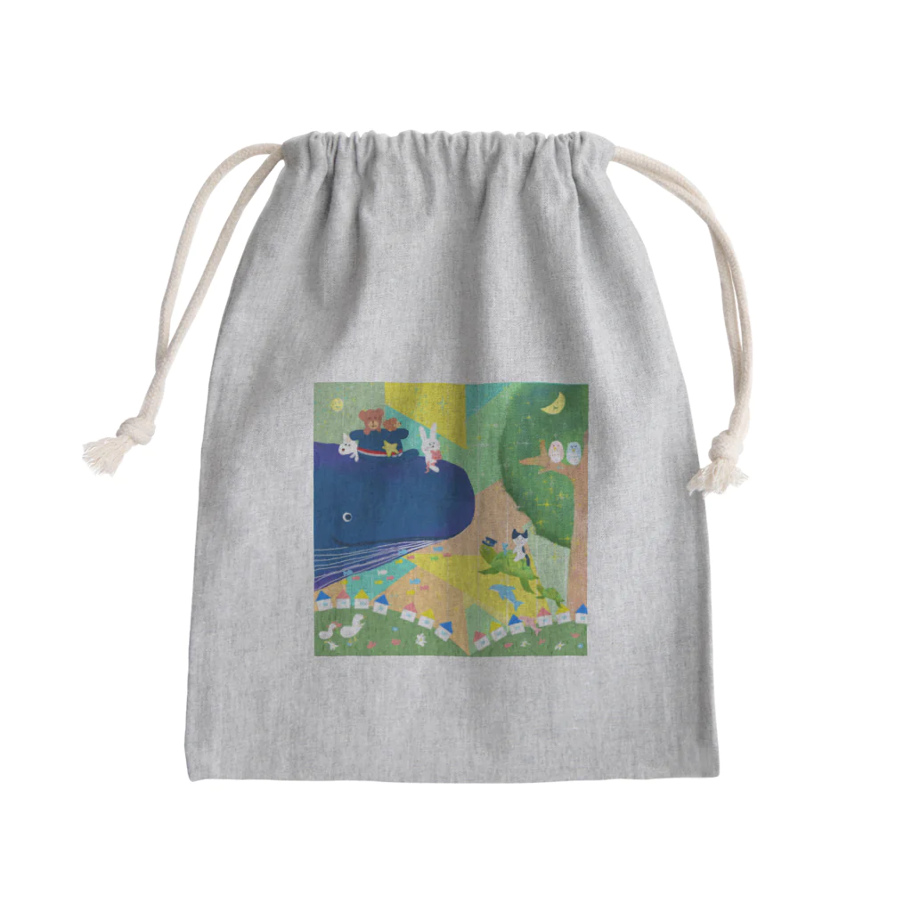 taiyoubashiのおでかけ日和 Mini Drawstring Bag